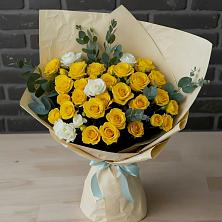 Букет цветов из:  Розы в Залукокоаже