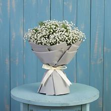 Букет цветов из:  Гипсофила в Залукокоаже