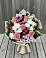 Букет цветов из: Альстромерии, Гвоздики, Розы и Хризантемы в Залукокоаже