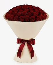Букет 101 Бордовая роза Блэк Бакарра #REPLACE_PRED# Залукокоаже