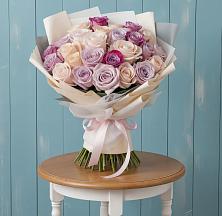 Букет цветов из:  Розы в Залукокоаже