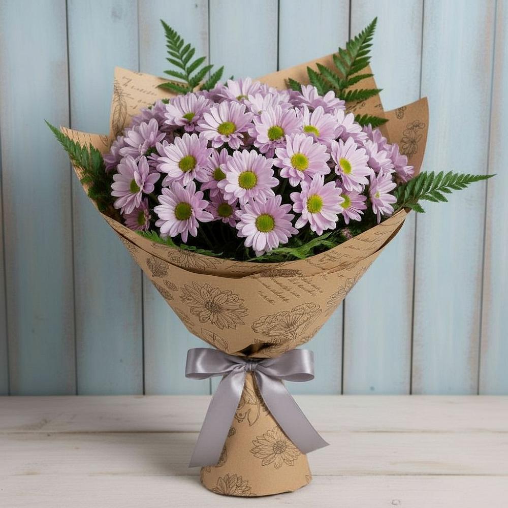 Букет цветов из: Хризантемы в Залукокоаже
