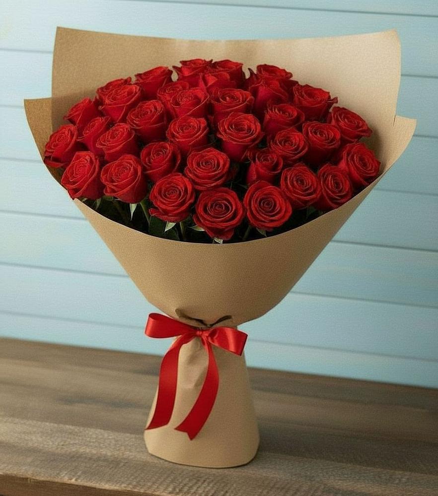 Букет Красные розы Милано в Залукокоаже