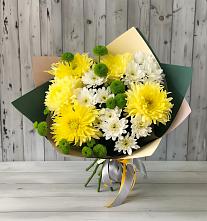 Букет цветов из:  Хризантемы в Залукокоаже