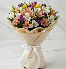 Букет цветов из:  Альстромерии в Залукокоаже