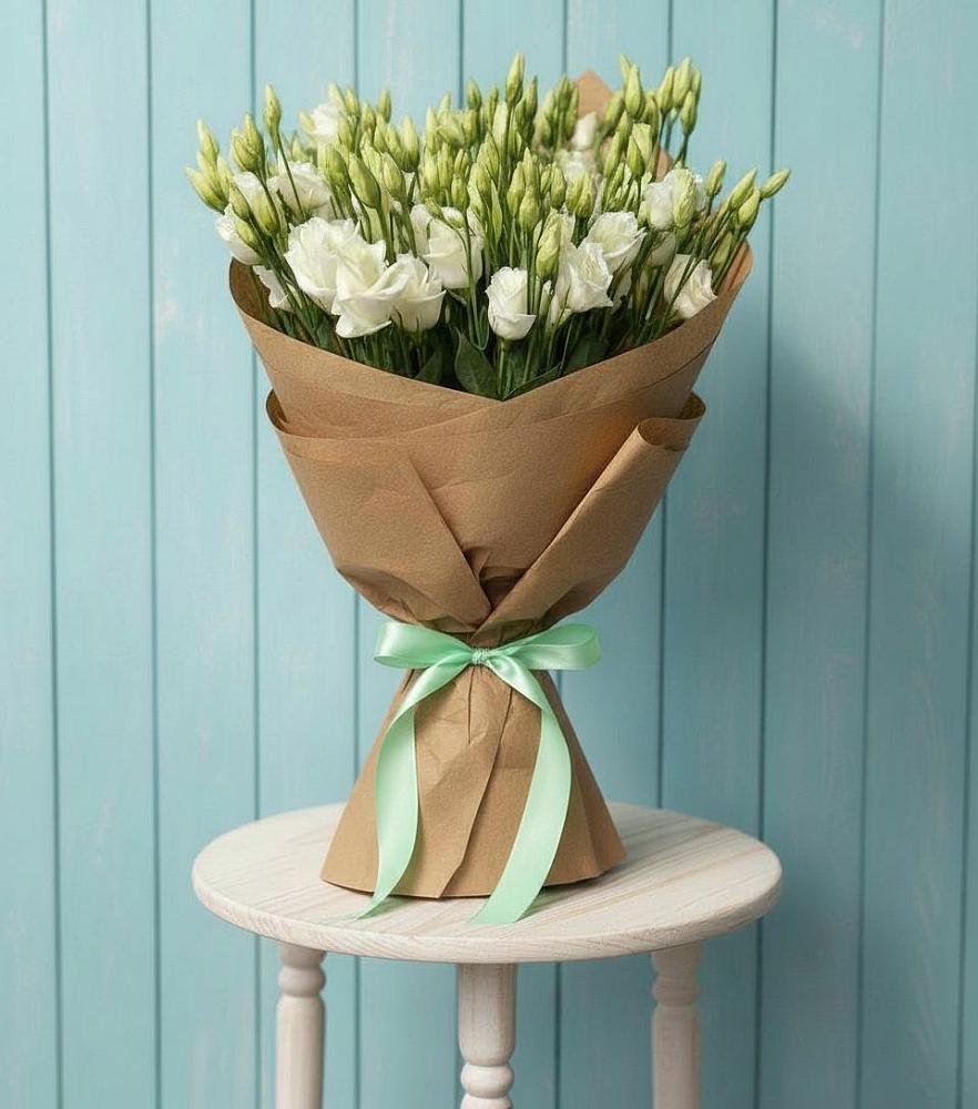 Букет цветов из: Лизиантусы в Залукокоаже