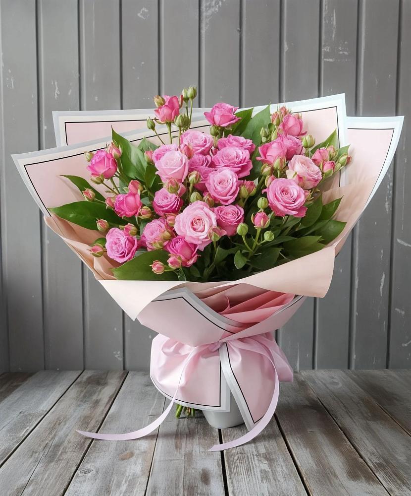 Букет Розовый кустик в Залукокоаже