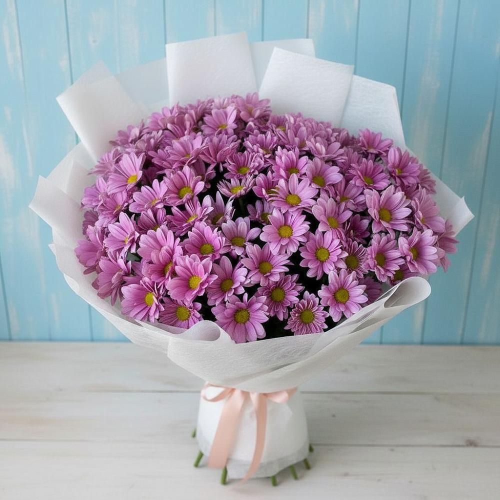 Букет цветов из: Хризантемы в Залукокоаже