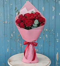 Букет цветов из:  Розы в Залукокоаже