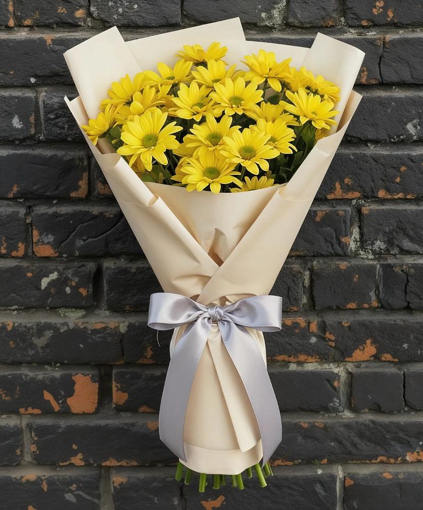 Букет цветов из: Хризантемы в Залукокоаже