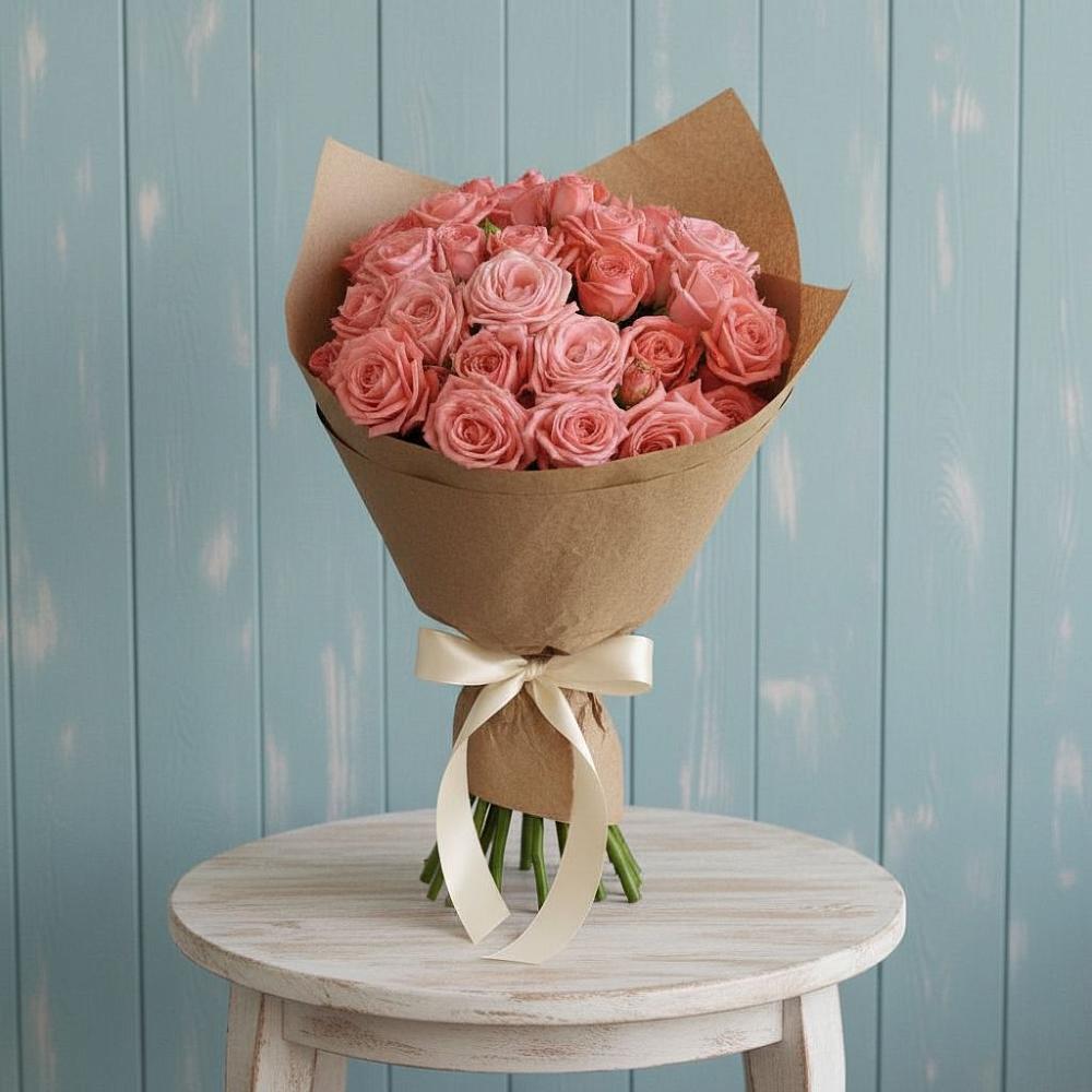 Букет цветов из: Розы в Залукокоаже