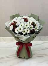 Букет цветов из:  Хризантемы #REPLACE_PRED# Залукокоаже