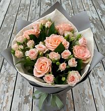 Букет цветов из:  Розы в Залукокоаже