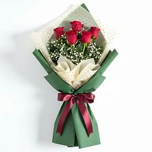Букет цветов из:  Розы в Залукокоаже