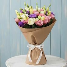 Букет цветов из:  Лизиантусы #REPLACE_PRED# Залукокоаже