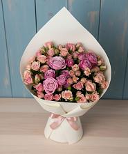 Букет цветов из:  Розы #REPLACE_PRED# Залукокоаже