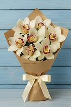 Букет цветов из:  Орхидеи и Розы в Залукокоаже